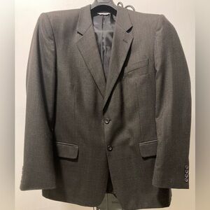 Joseph & Feiss 44L Blazer Tall Brown Wool Blend Suit Jacket Sport Coat 44 Tall